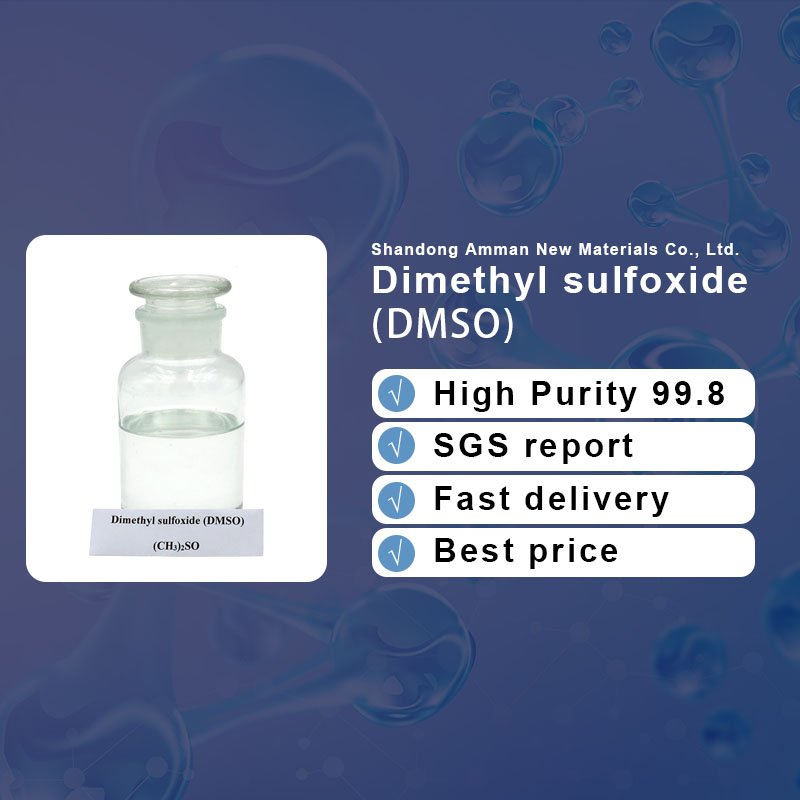 China Bulk Supply Organic Intermediate Dmso Chemical Cas 67-68-5 dmso dimethyl sulfoxide