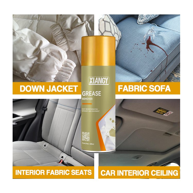 Powerful Premium Oil Stain Fabric Detergent Spray Grease Remover For Clothes