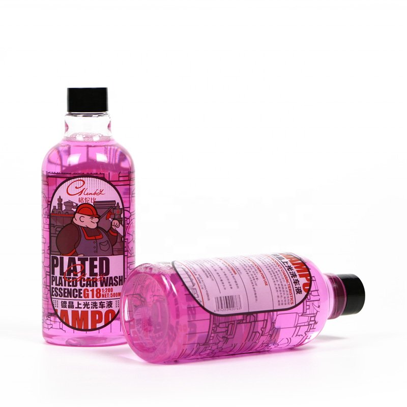 Remove oil stains and dirt, polish and brighten car care solution