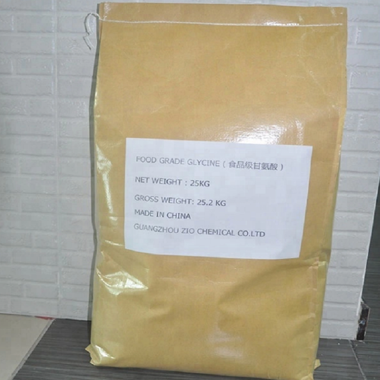 Glycine Food Grade Glycine USP Powder CAS 56-40-6 Organic Intermediate 56-40-6