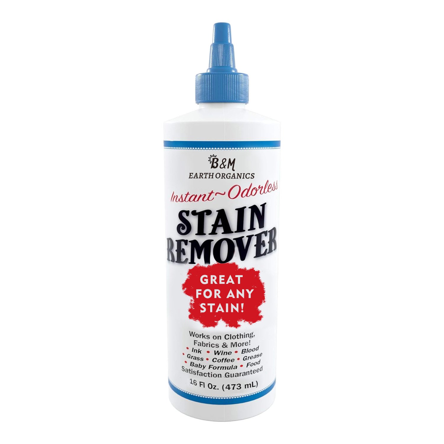 Blood Stain Remover for Carpet Clothes Sheets and Mattress Garment and Fabric Laundry Stain Remover