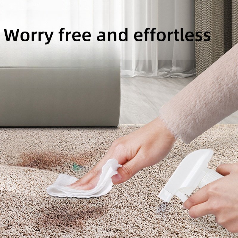 Hot Selling Stain Removal Oil Stain Clothes Cleaner Water-free Household Cleaning Spray Foam Dry Cleaning Agent for Fabric Sofa