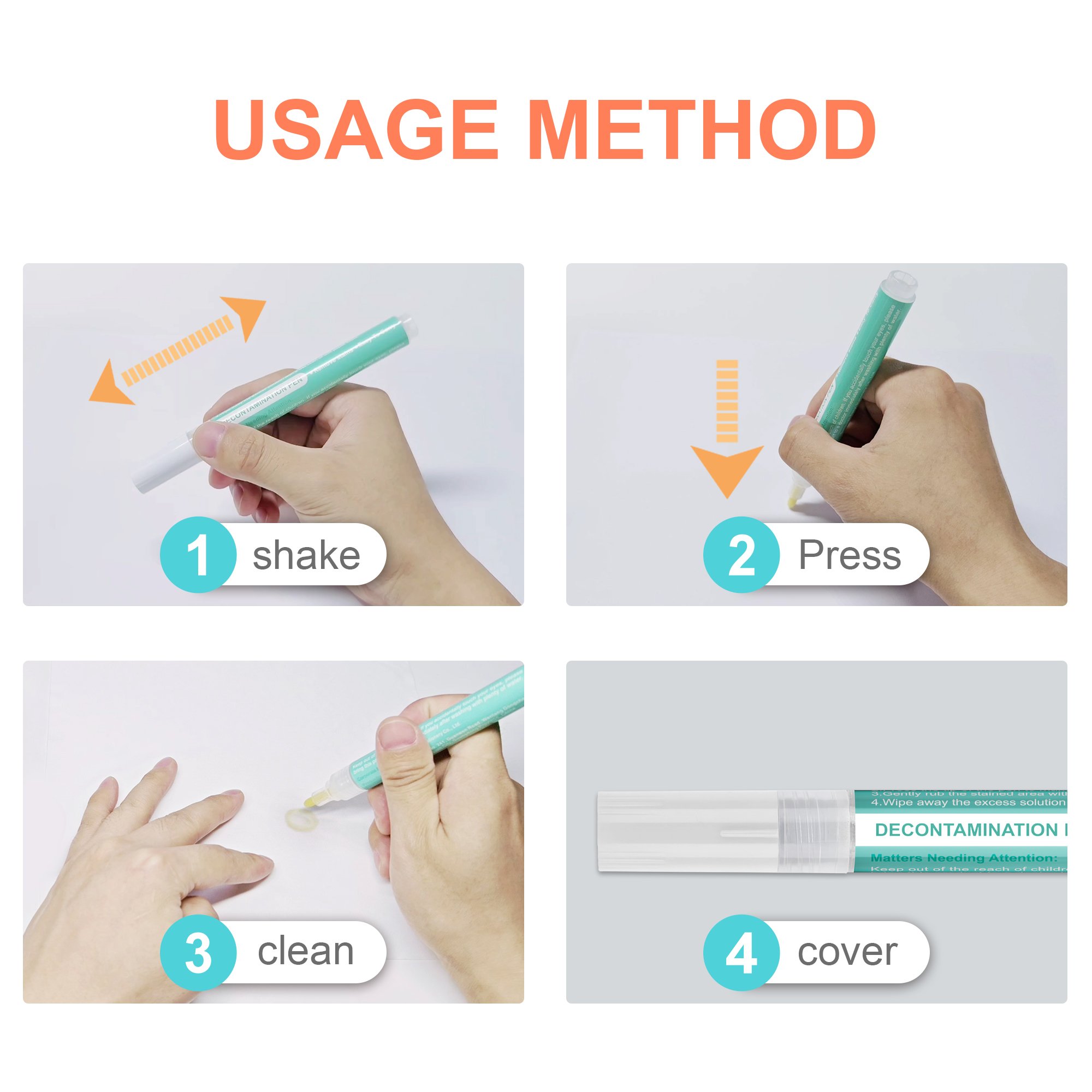 hot sell stain removal pen cleaner high quality stain remover wipes clothes stain oil coffee