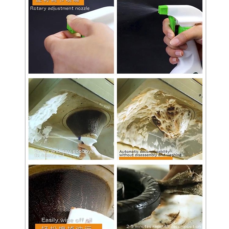 Wholesale magic stain oil remover detergent cleanser kitchen cleaning products degreaser spray
