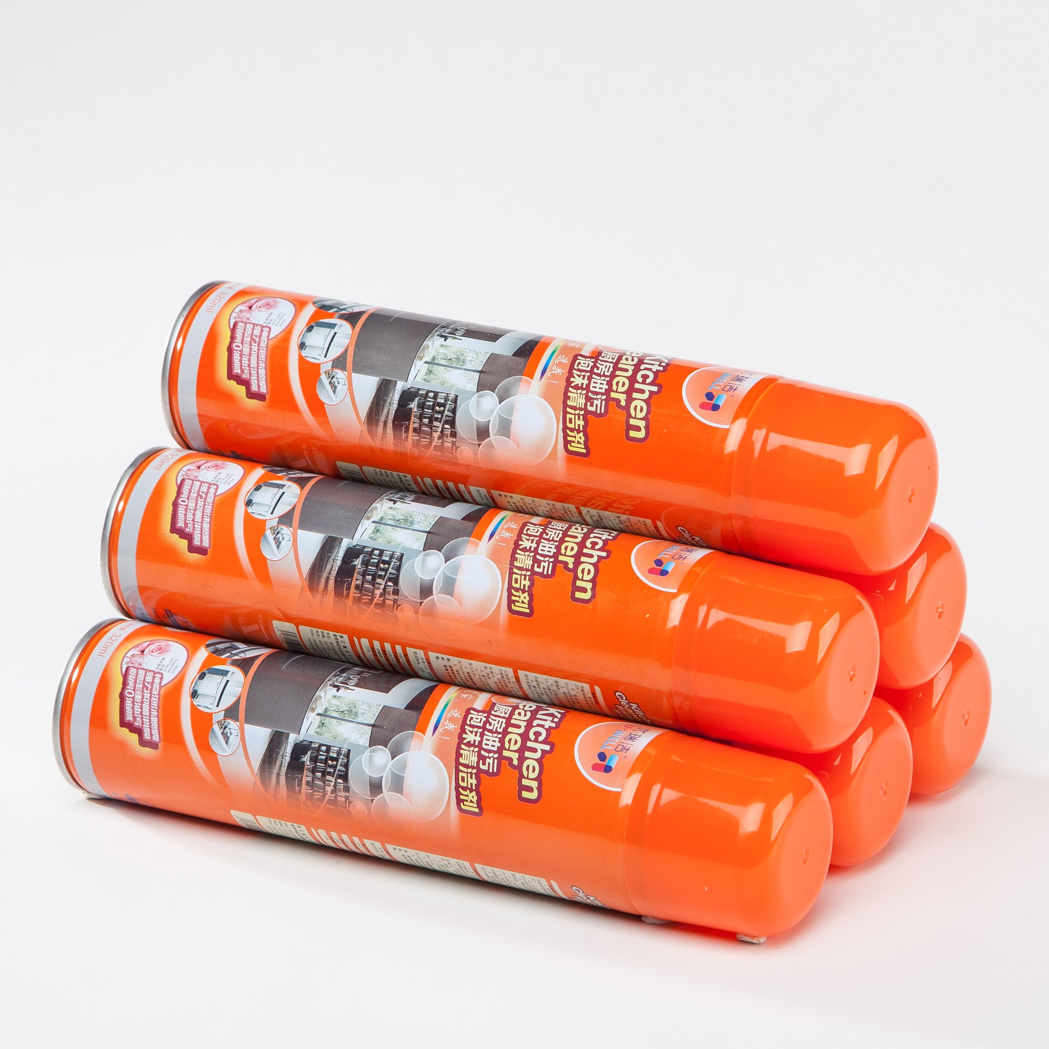 U.WELL Good quality foam cleaning aerosol can spray household cleaning kitchen foam cleaner spray
