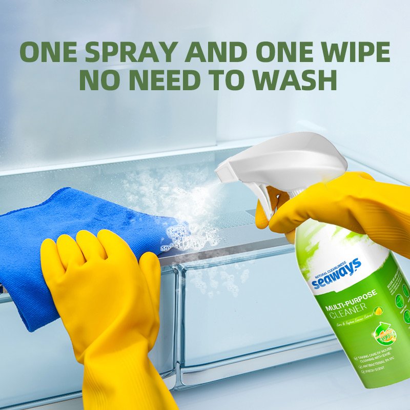 Retail Wholesale Natural All Purpose Anti Bacterial Surface Cleaning Spray Liquid 500g Multifunctional Cleaner