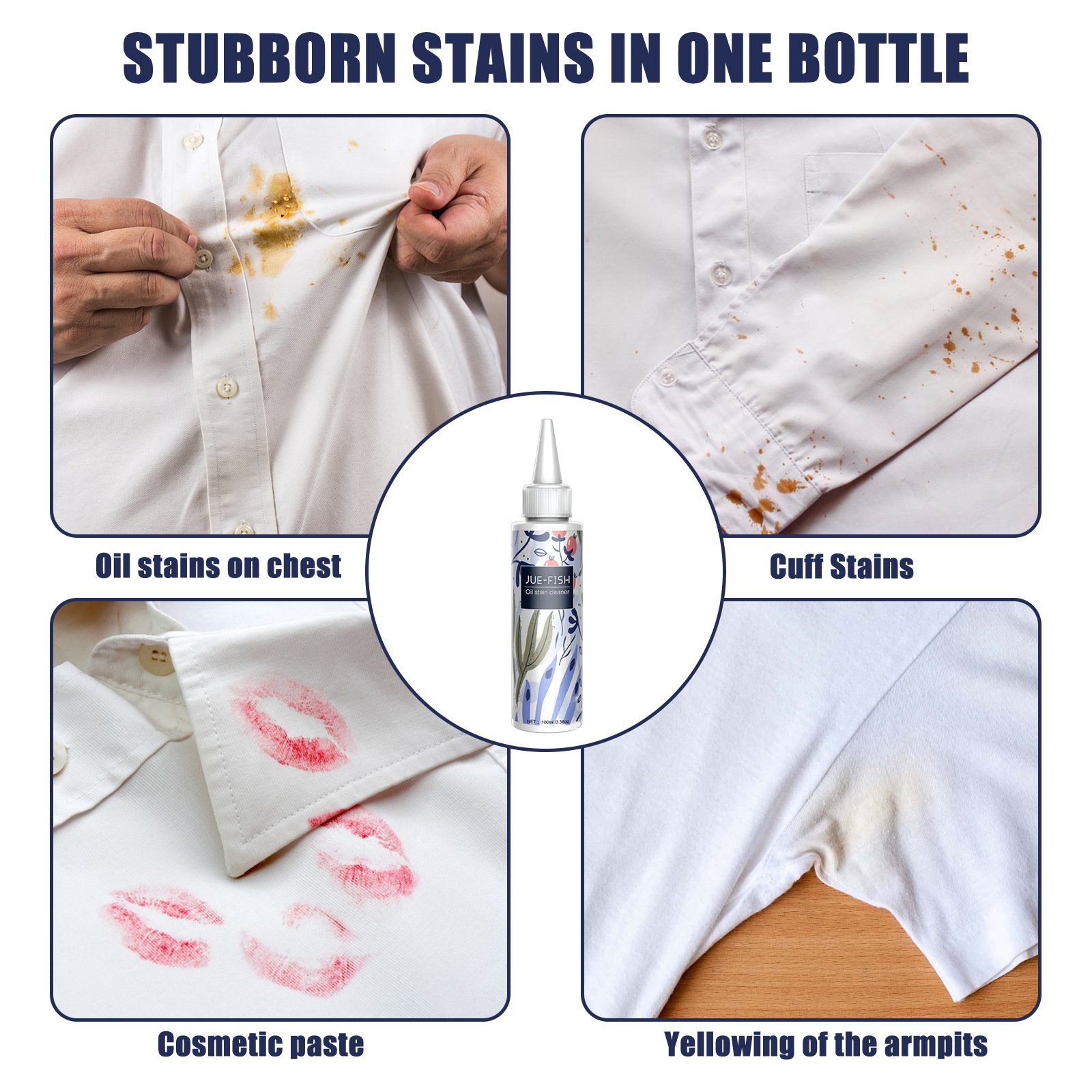 OEM Clothes Gentle Laundry Detergent Colored Clothes Spray oil stain cleaner for clothes