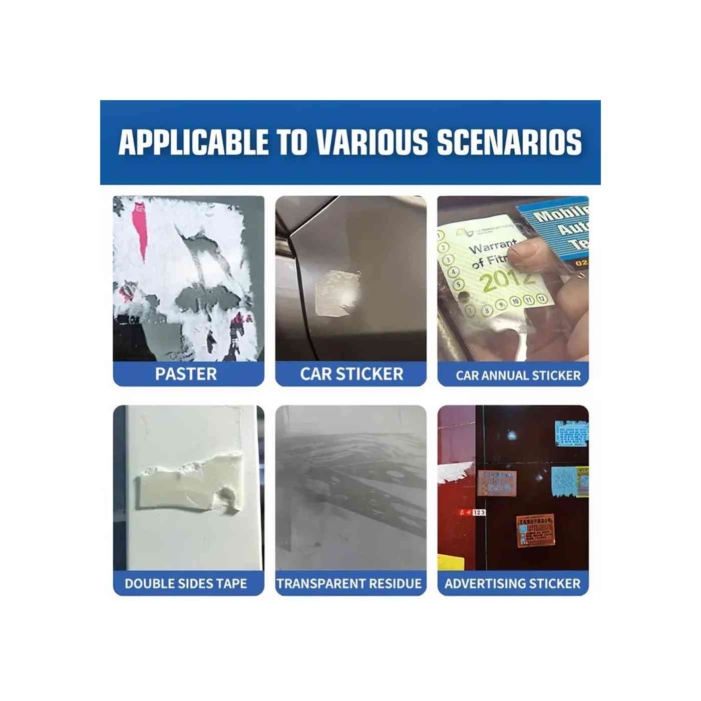 Competitive Price Powerful Adhesive Cleaner For Removing Sticky Residues, Gum Stains, And Adhesive Marks Featuring Gum Remover