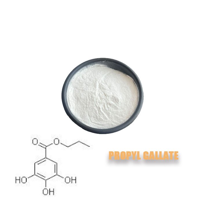 Hot Sale High Quality Food Grade Antioxidants Pg Propyl Gallate CAS 121-79-9