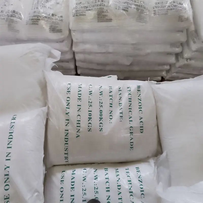 Manufacture 99% Benzoic acid CAS 65-85-0 Benzoic Acid Powder for sale