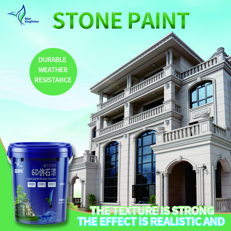 Blue Kingfisher Stone Stain Remover Oil Stain Remover Cleans Kitchen Stone Floor Cleaner Faux Effect Stone Paint