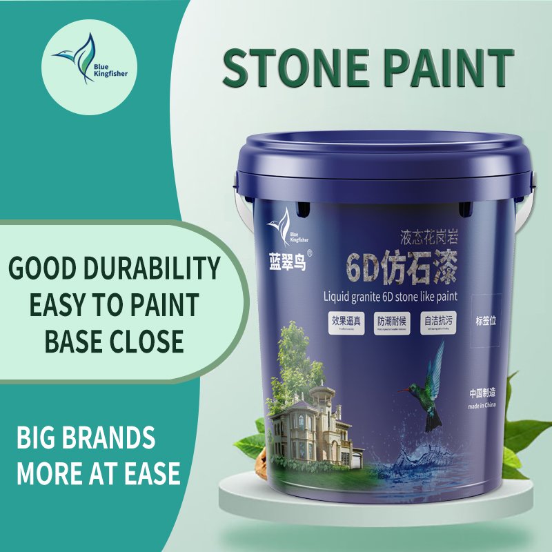 Blue Kingfisher Stone Stain Remover Oil Stain Remover Cleans Kitchen Stone Floor Cleaner Faux Effect Stone Paint