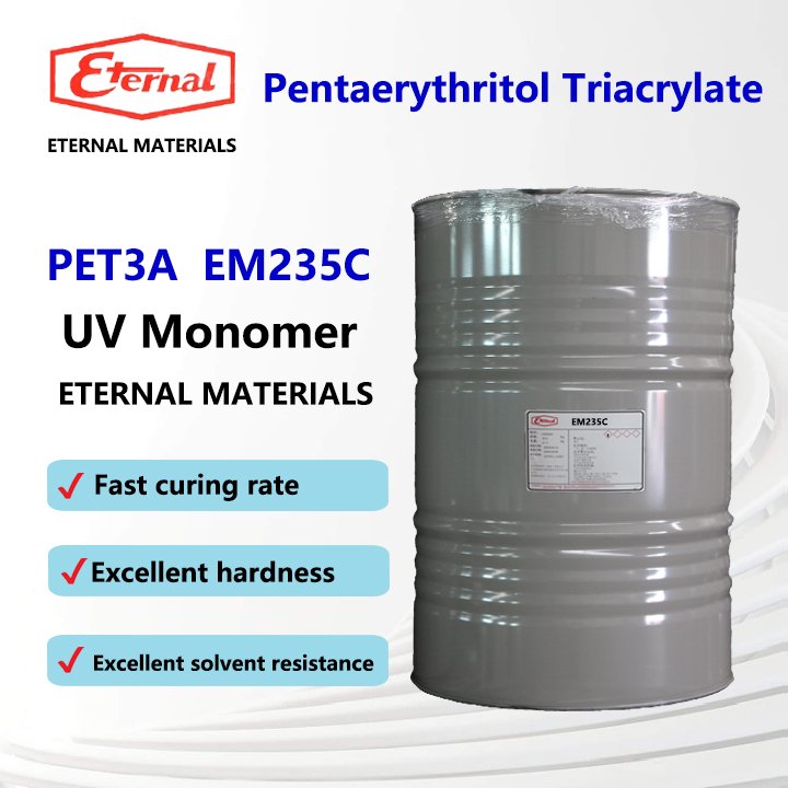 3524-68-3/4986-89-4 Clear liquid Pentaerythritol Triacrylate For UV Coatings UV Ink