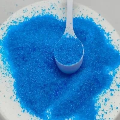 Wholesale price supply anhydrous crystal 99% high purity Bordeaux solution blue alum copper alum