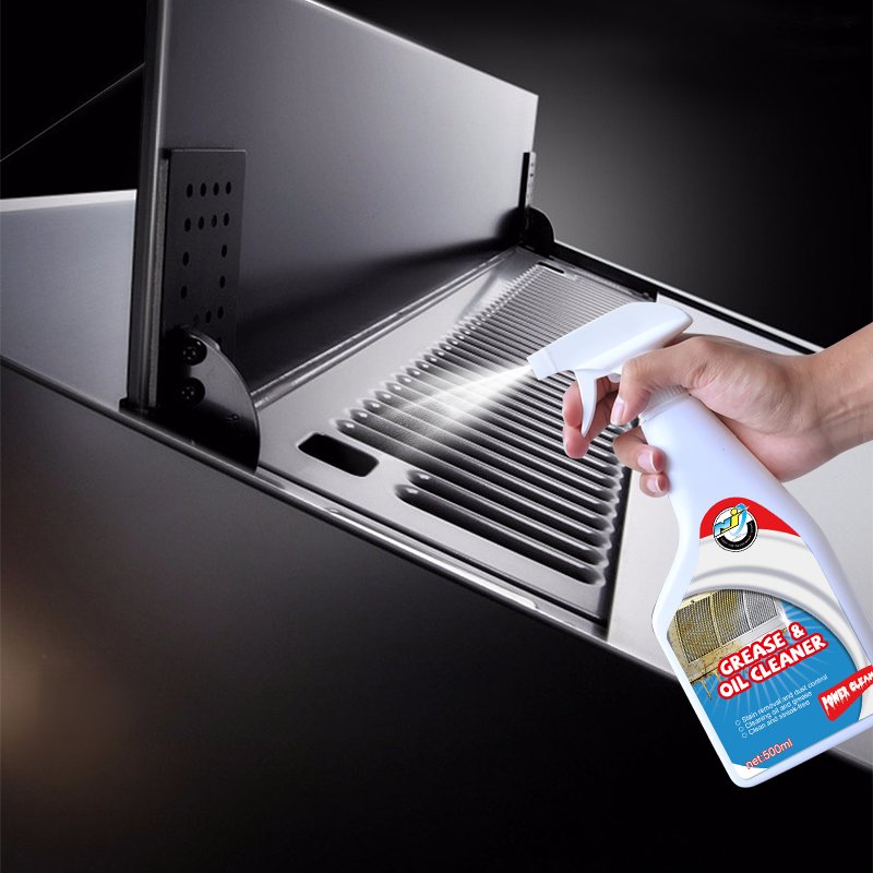 Private Label Kitchen Grease Foam Cleaner Stain Heavy Oil Removeal Spray For Kitchen Washing Tools