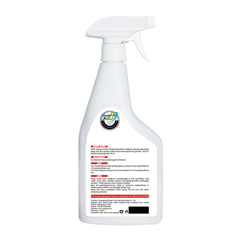 Private Label Kitchen Grease Foam Cleaner Stain Heavy Oil Removeal Spray For Kitchen Washing Tools