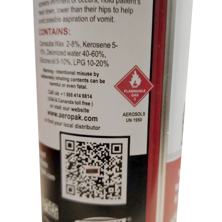 Aeropak 200ml Aerosol Spot Off Stain Remover Spray for Cloth