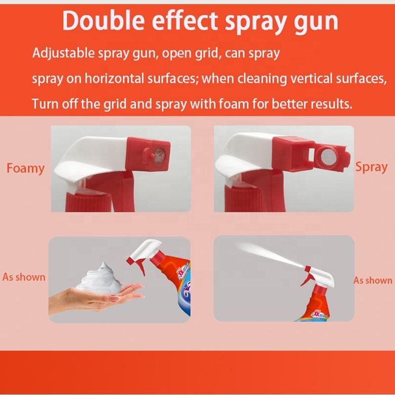 Household Extractor Hood Oil Stain Kitchen Cleaner Foam Spray