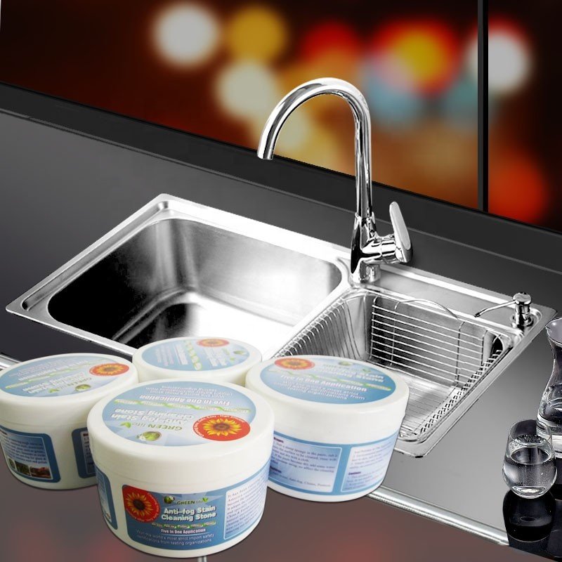 100% Natural High Efficiency Stainless Steel Household Cleaning Antiseptic solid stain Remover for kitchen sink
