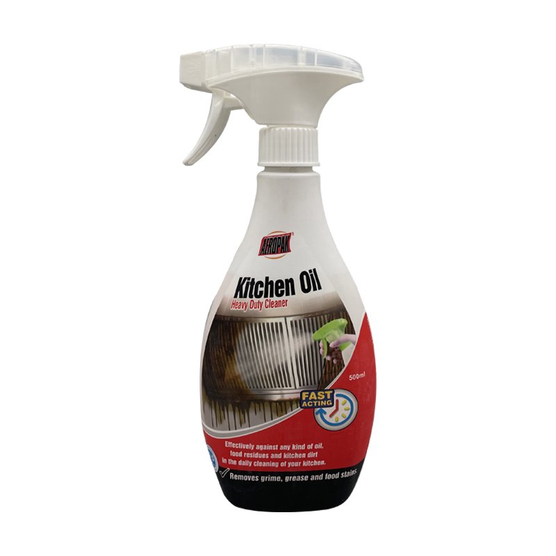 Aeropak 500ml Kitchen Heavy Oil Cleaner Spray