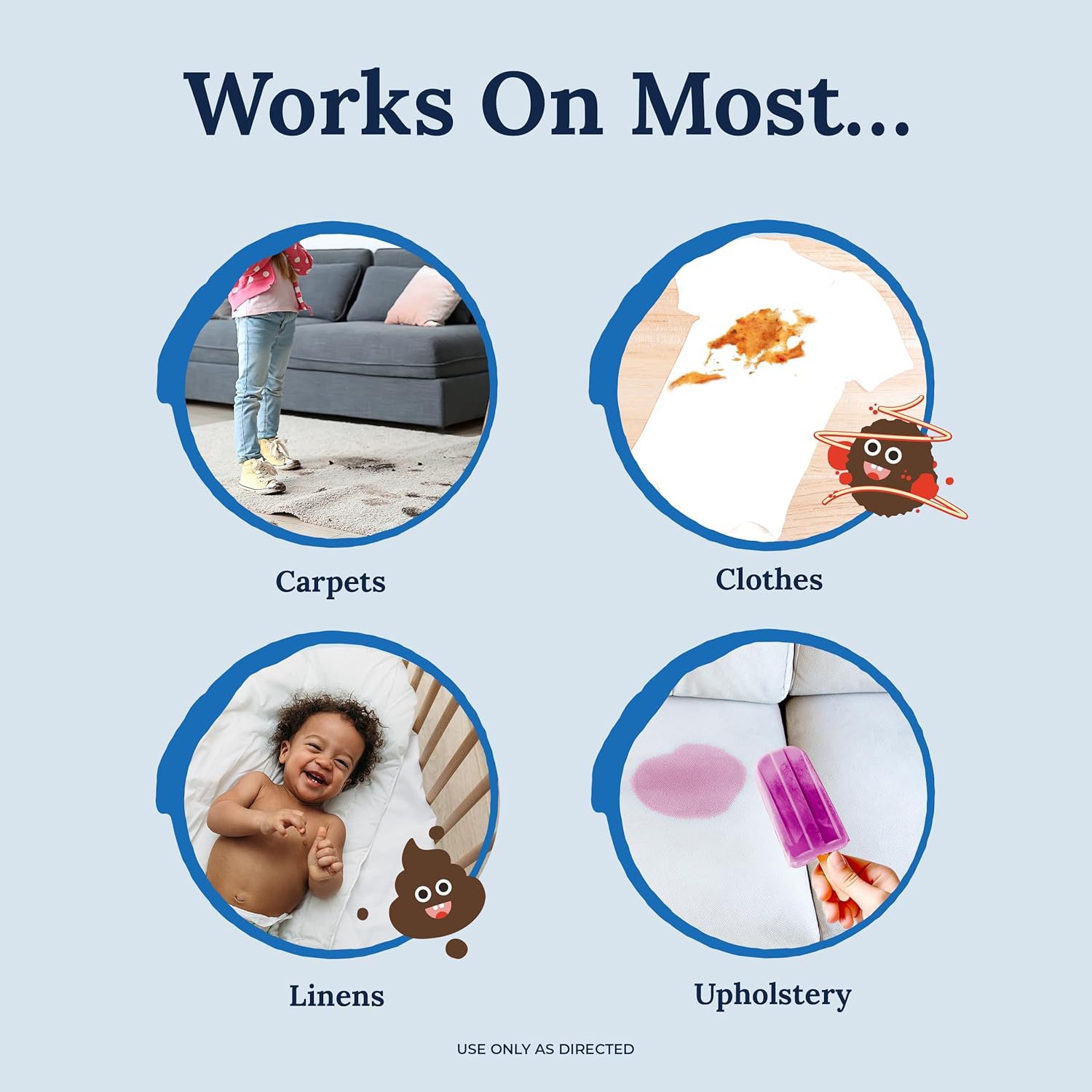 Messy Eater Stain Treater Spray Stain Remover Newborn Baby Essentials No Dry Cleaning Food Grease Coffee Off Laundry Underwear