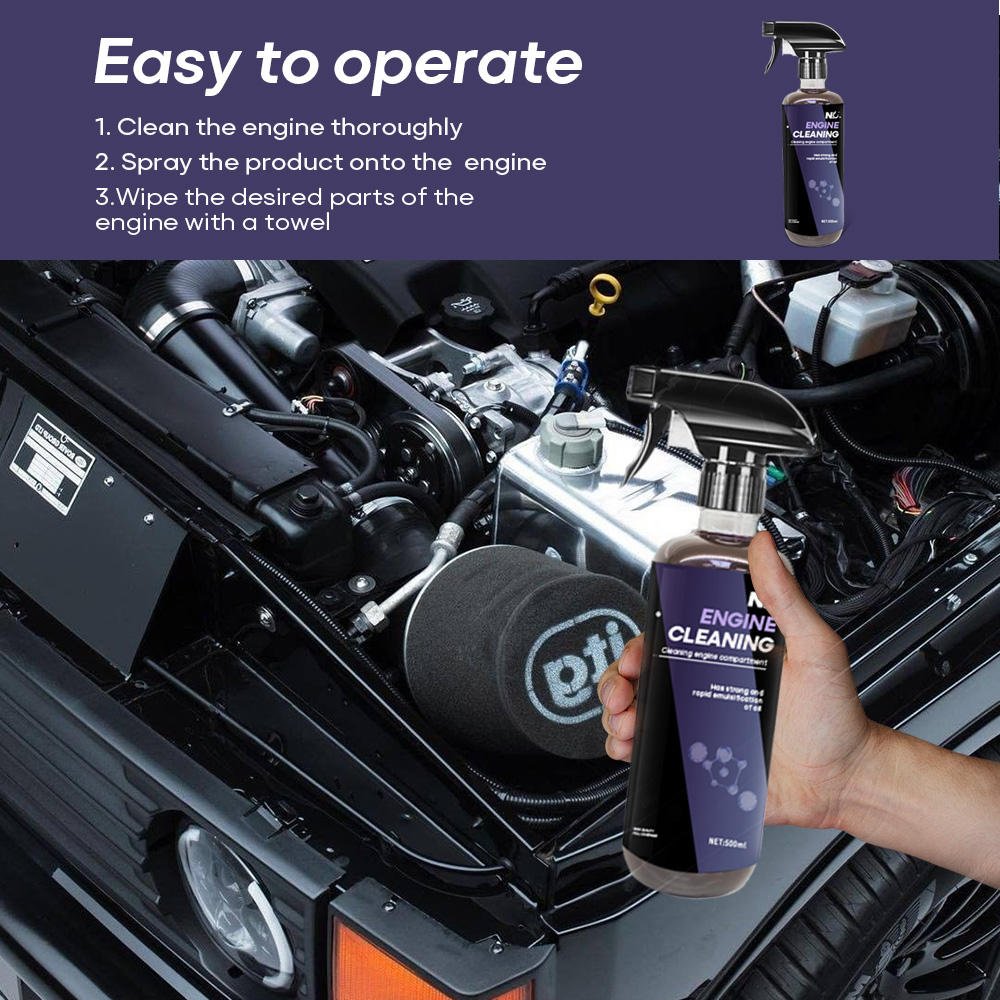 The manufacturer 2024 a new formula specifically for cleaning the engine surface dirt and oil cleaning products Engine cleaner