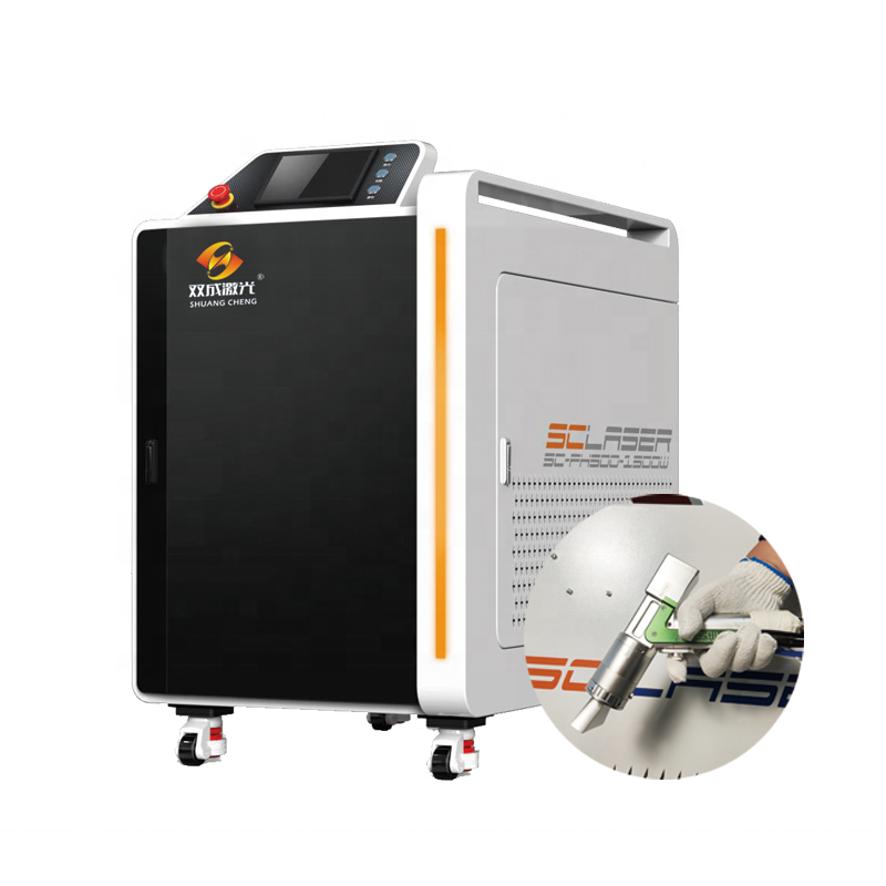 1500W 2KW 3KW cnc Economical Handheld Continous Type Metal Fiber Laser Cleaning Machine Lazer Hand Held Rust Remover Laser