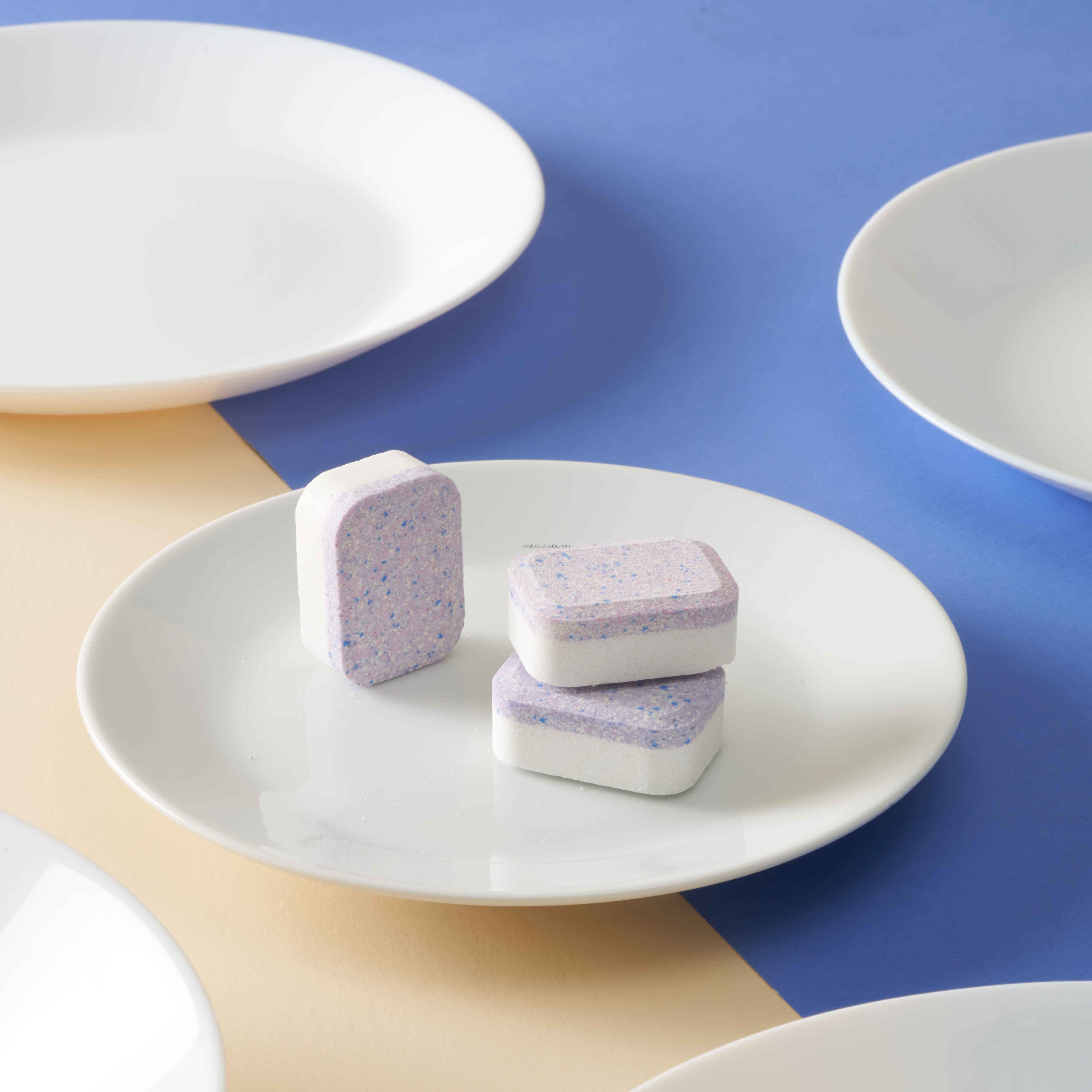 New OEM/ODM biodegradable bulk dishwasher tablets eco-friendly products washing machine dishwashing tablets oil removal products