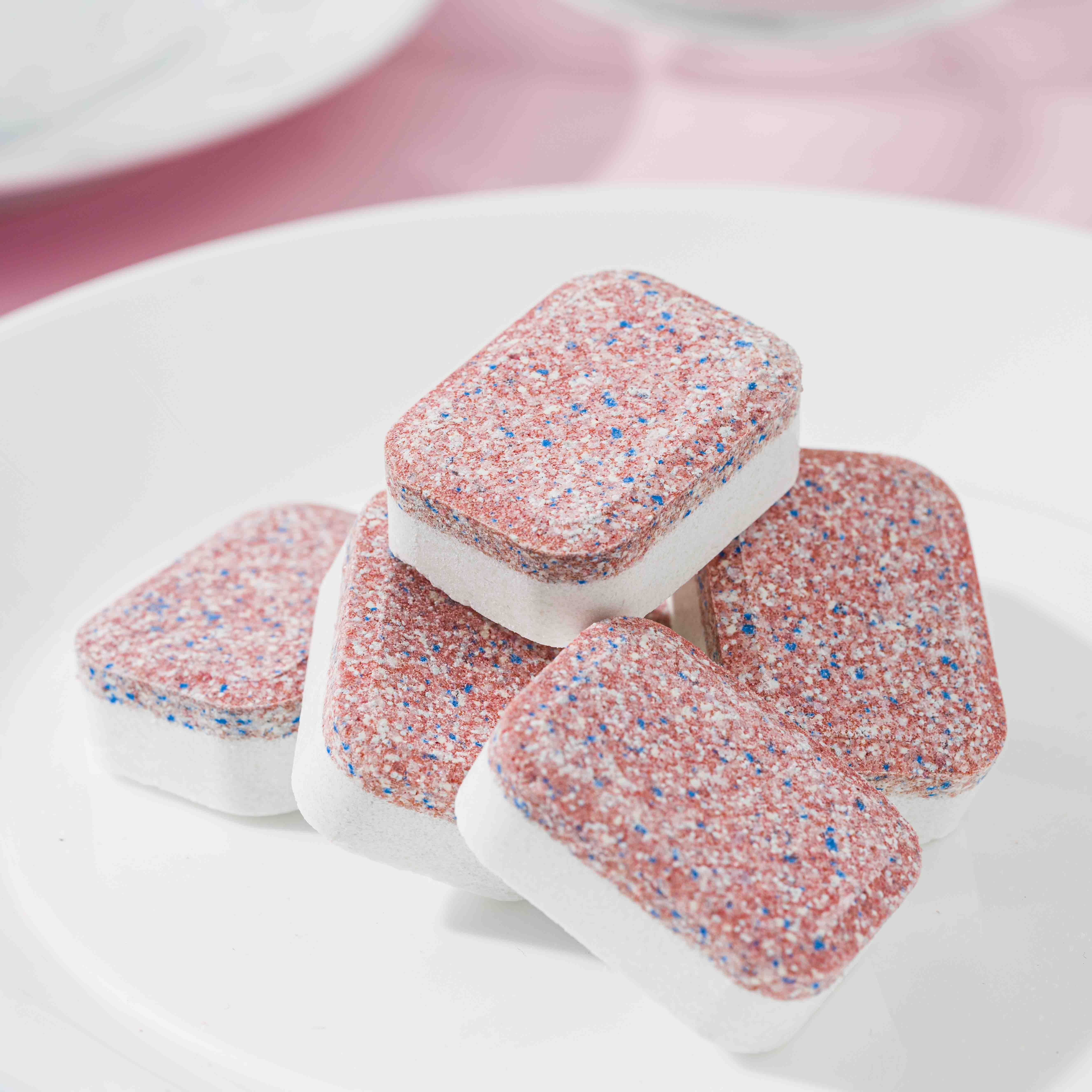 New OEM/ODM biodegradable bulk dishwasher tablets eco-friendly products washing machine dishwashing tablets oil removal products