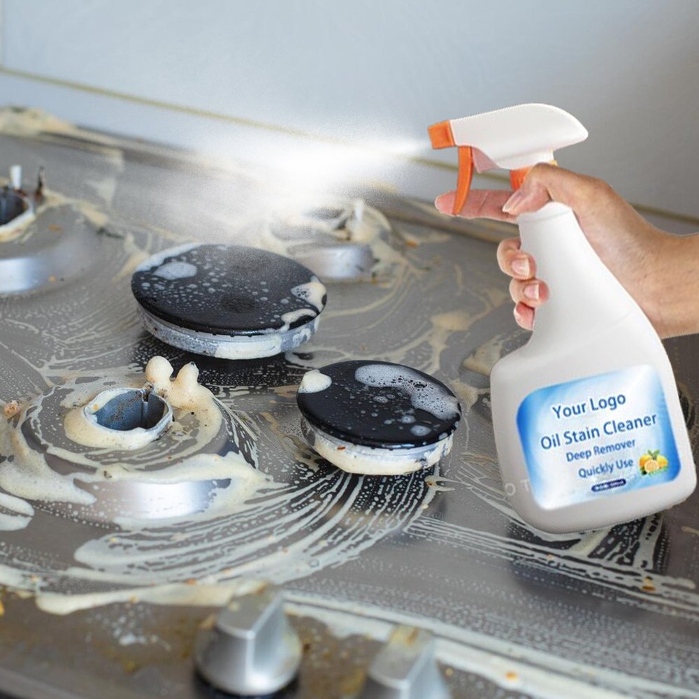 Wholesale Oil Stains Cleaning 350ml 750ml Kitchen Cleaner Spray For Household Cleaning Supplies