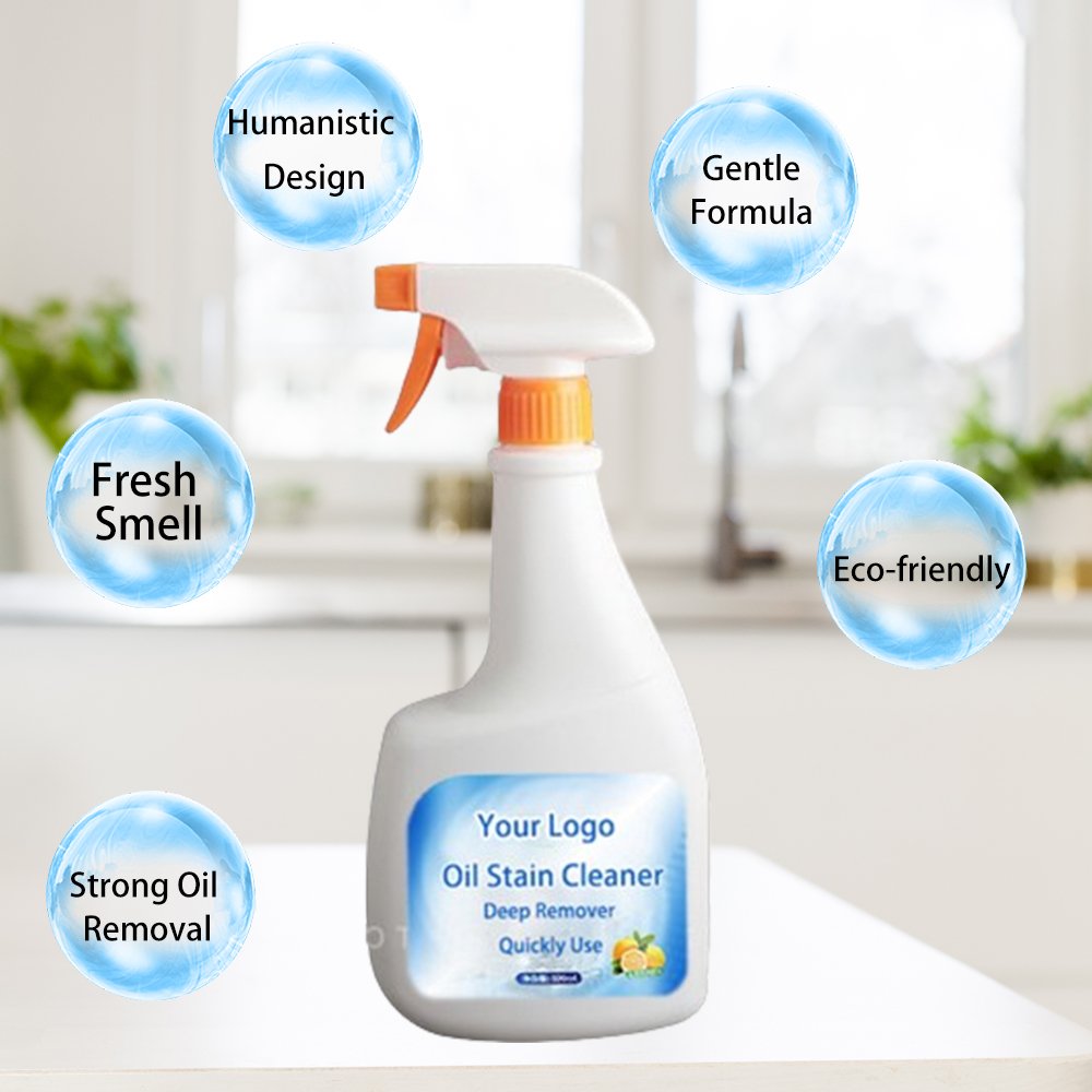 Wholesale Oil Stains Cleaning 350ml 750ml Kitchen Cleaner Spray For Household Cleaning Supplies