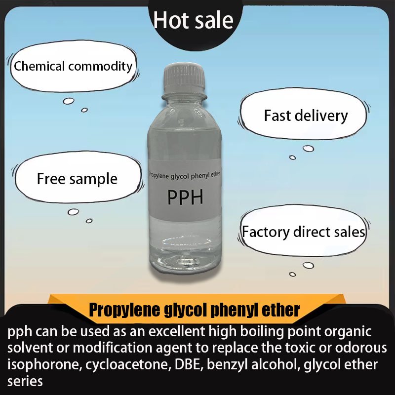 Manufacturer supply Propylene glycol phenyl ether / 1-Phenoxy-2-propanol / PPH CAS 770-35-4