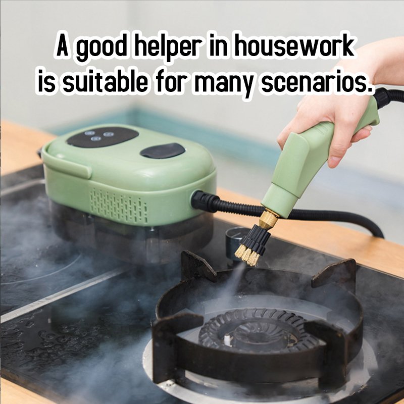 Powerful 110V 220V Car Steam Cleaner for High Temperature Deep Cleaning of Oil Stains on Kitchen Hoods and Home Appliances 3 Bar