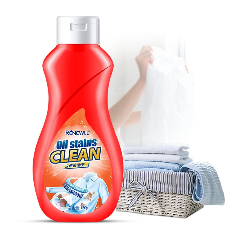 High quality OEM Household Detergent Clothes Cleaner Oil Stain Remover For Clothes
