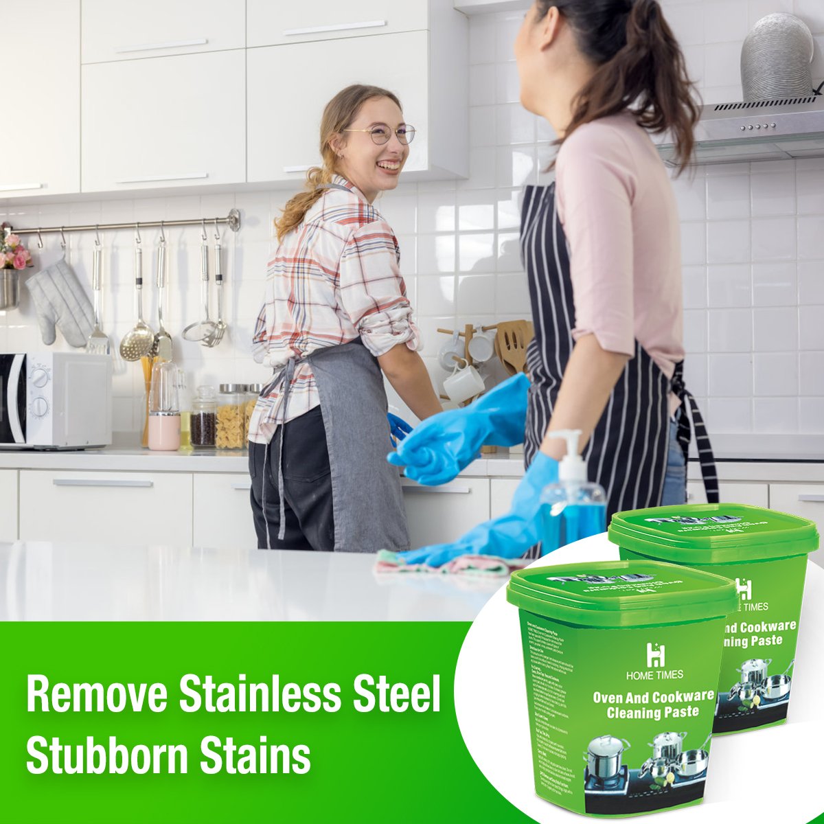 400g Over&Cookware Cleaner Cleaning Oil Stain Spray Liquid Kitchen Cleaner Detergent All purpose Cleaning Powder For Restaurant