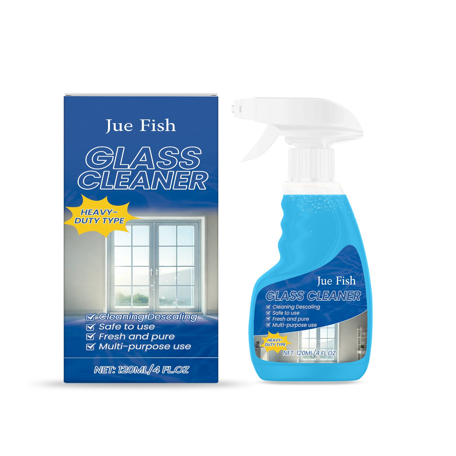 Best selling mild and safe to use cleaning agent for removing oil stains clear vision multi-purpose household glass cleaner