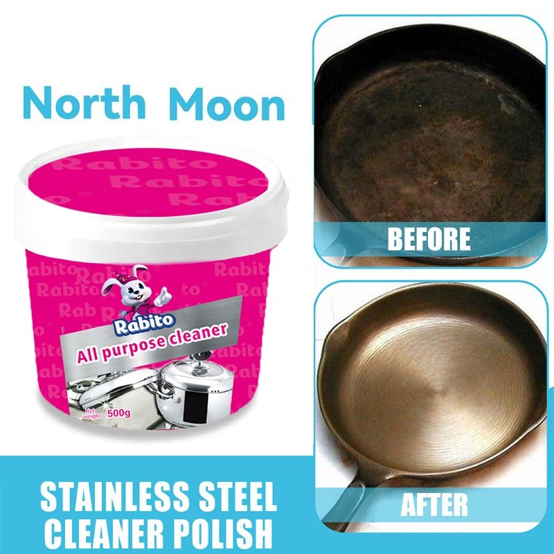 Kitchen Utensils Cookware Cleaning Paste Multipurpose Deep Decontamination Pan Bottom Scale All Purpose Cleaner