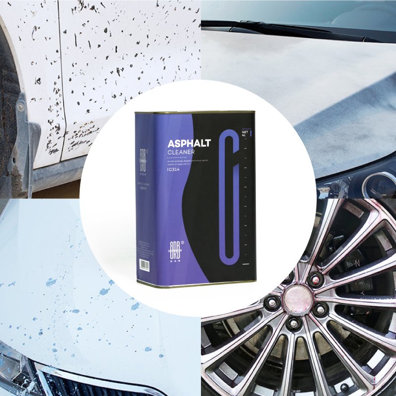 SRB Asphalt Cleaner Factory Price Car Asphalt Cleaner Oil Stain Remover Car Care Cleaning Products C314