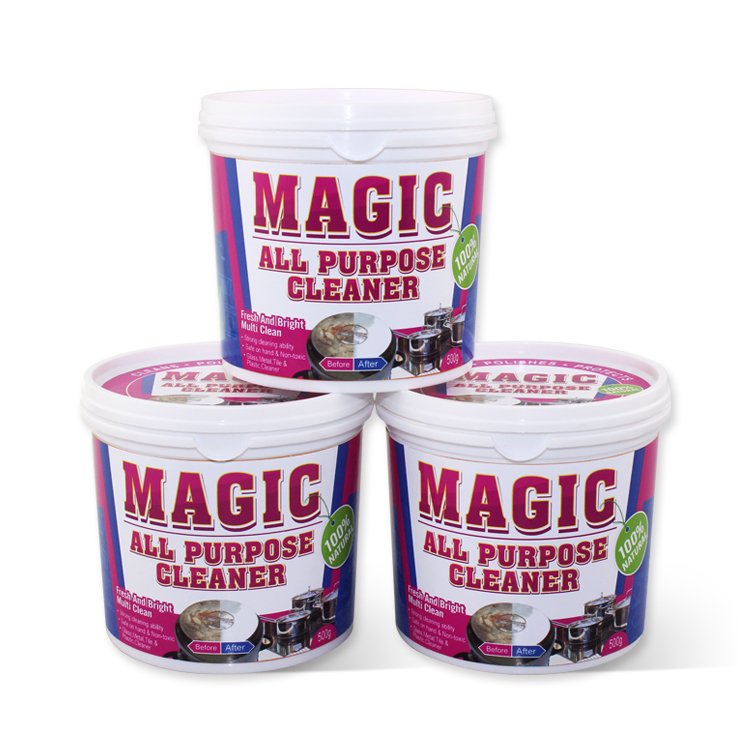 Magic cookware cleaning paste