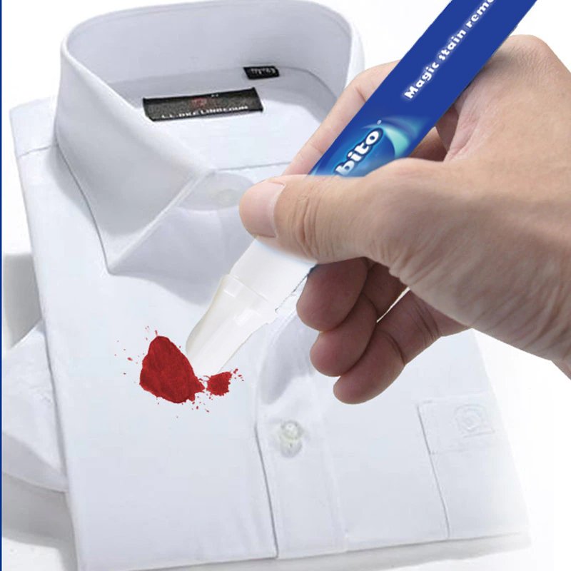 Factory Wholesale Custom Logo And Package Portable Express Clean Clothes Bleach Pens Instant Laundry Stain Remover Pen