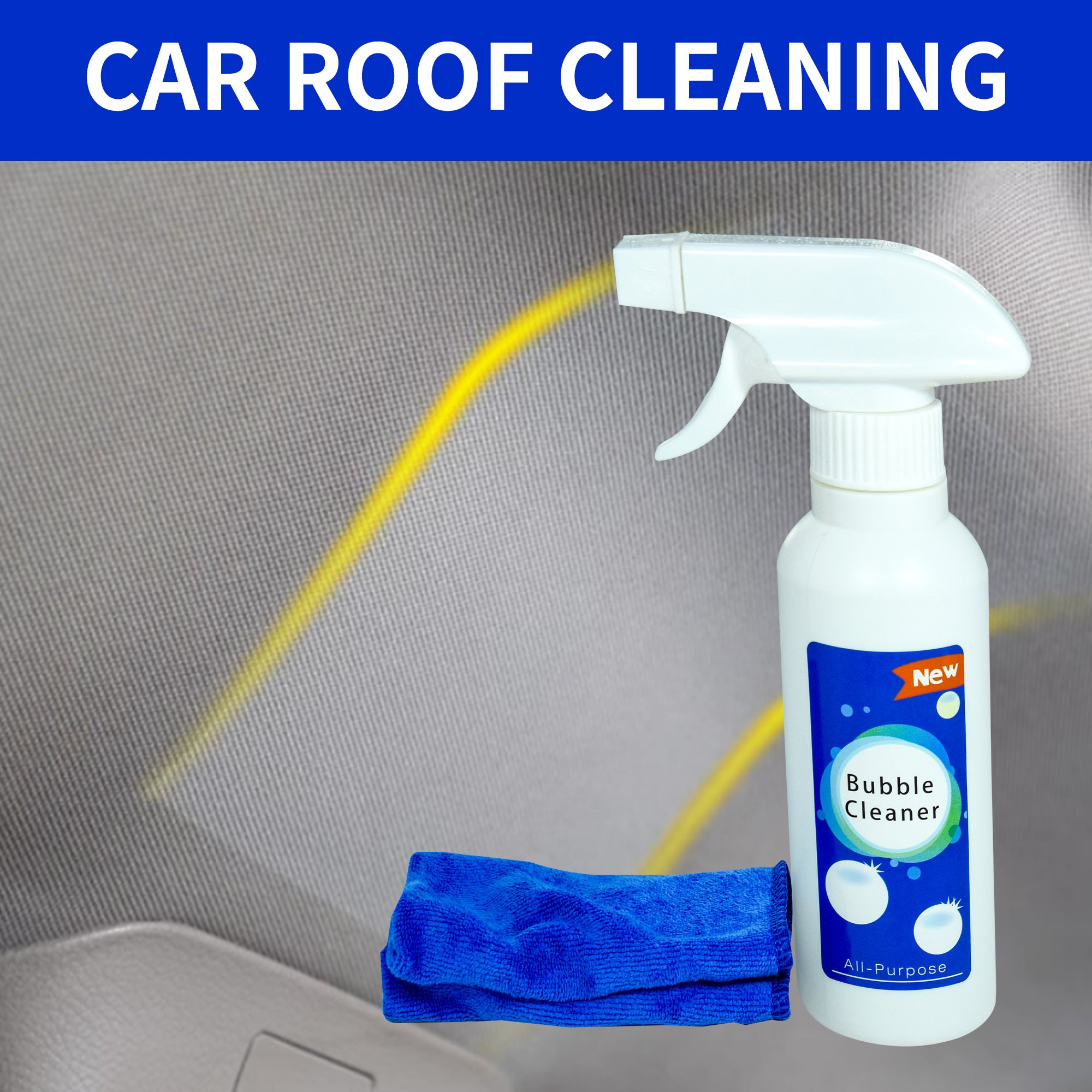 Heavy Duty Kitchen Grease Cleaner Spray for Gas Cooker Pots Sink Surfaces Detergent Type for Cooking Oil Stains Grease Removal
