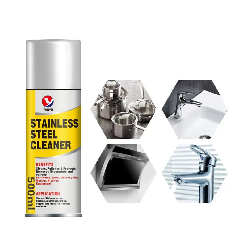Kitchen Cookware Rust Stain Remover Stainless Steel Cleaner Cleaning Spray Cleaner