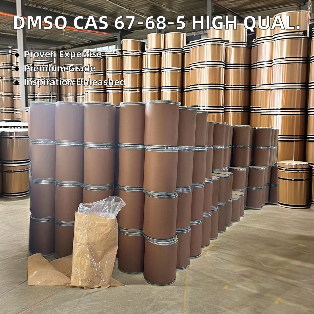 DMSO Dimethyl Sulfoxide CAS 67-68-5 Type Syntheses Material Intermediates MOQ 1kg Fast delivery