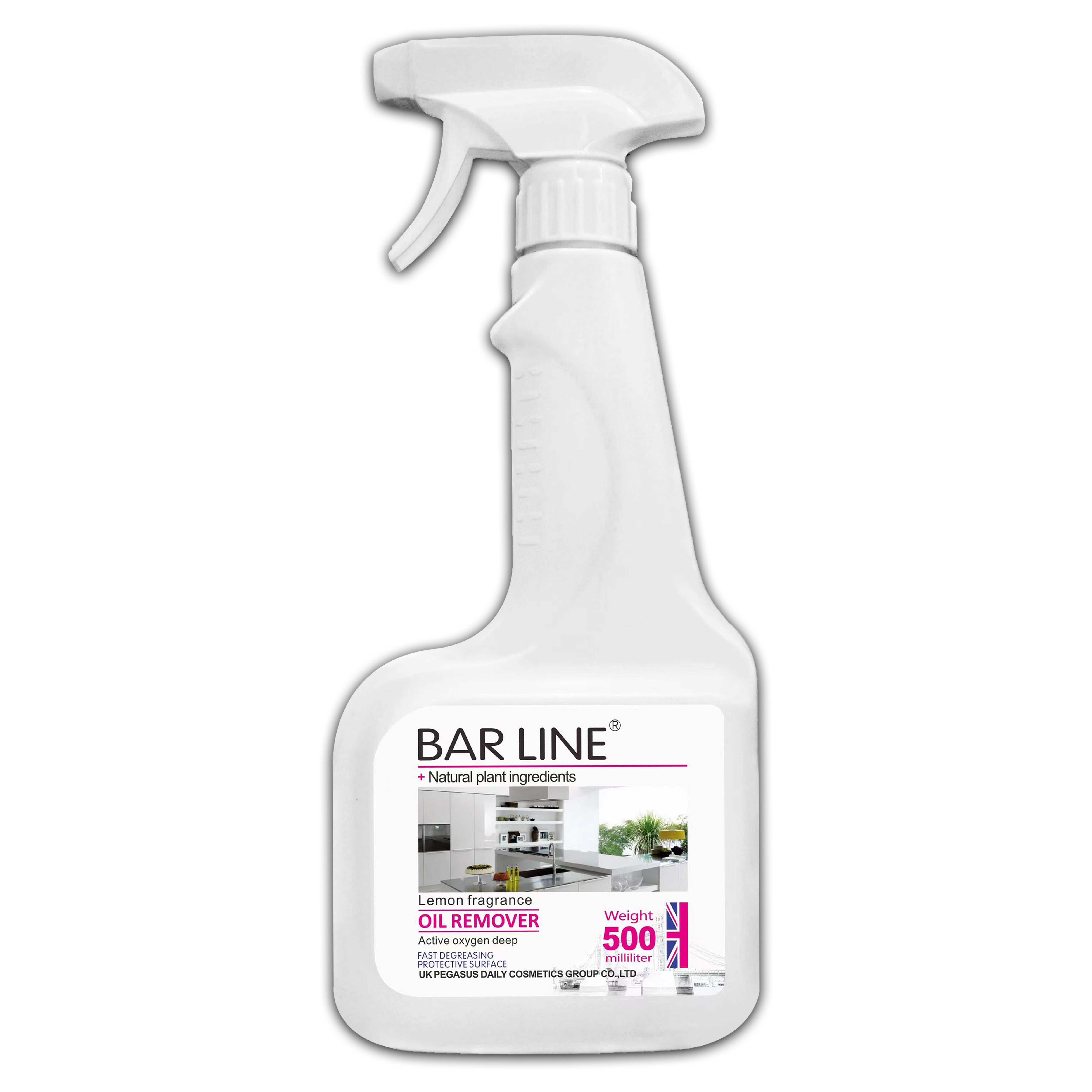 HotSale Customizable Multi-Purpose Oil Stains Cleaning Products Kitchen Cleaner Spray For Household