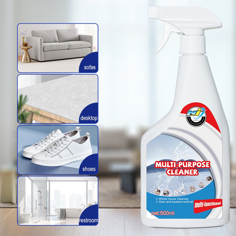 Multi-purpose Cleaner Quick Clean Stubborn Stains Odourless for Whole House Cleaning 500ml Large Capacity