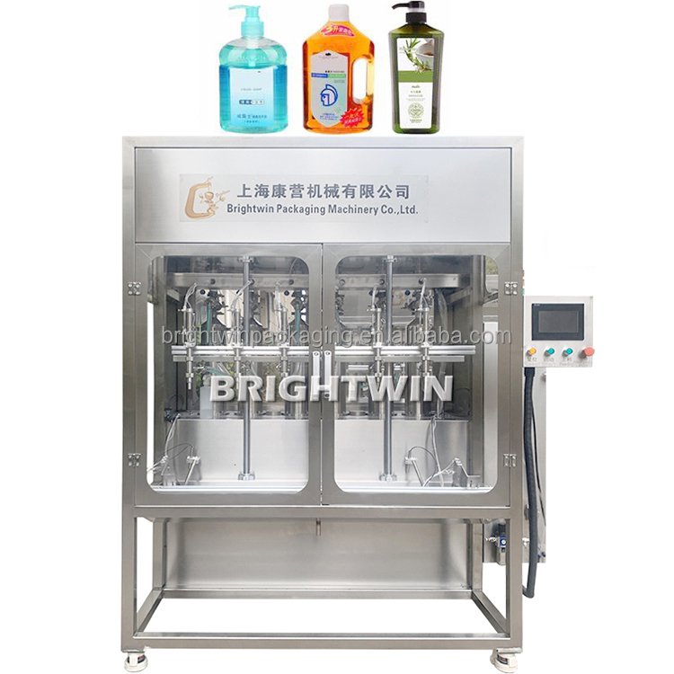 automatic detergent soap liquid filling machine filling machine dishwasher liquid soap filling machine
