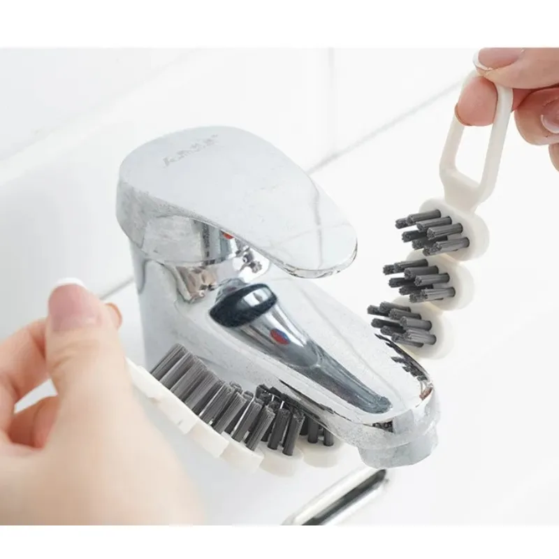 2023 Kitchen Oil Stain Remove Brush Bendable Gap Clean Tool Kitchen Bathroom Bathtub Tube Sink Clean Brush