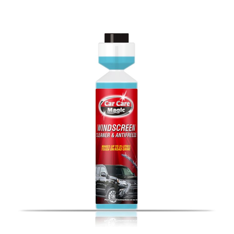 Highly concentrated automotive glass net oil film shellac stain remover