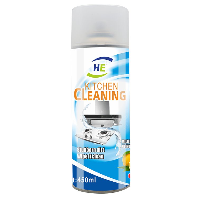 450ML Eco-friendly Kitchen Grease Cleaner Remove Multi-Purpose Foam Cleaner Household Kitchen Cleaning Spray