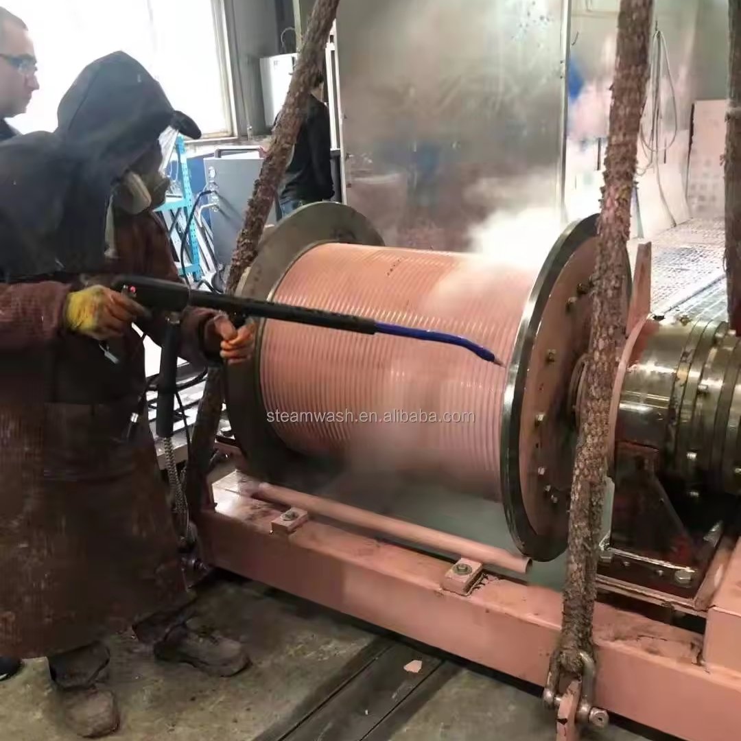 High pressure cleaning machine, an industrial explosion-proof steam cleaner used for oil stain cleaning in oilfield mines